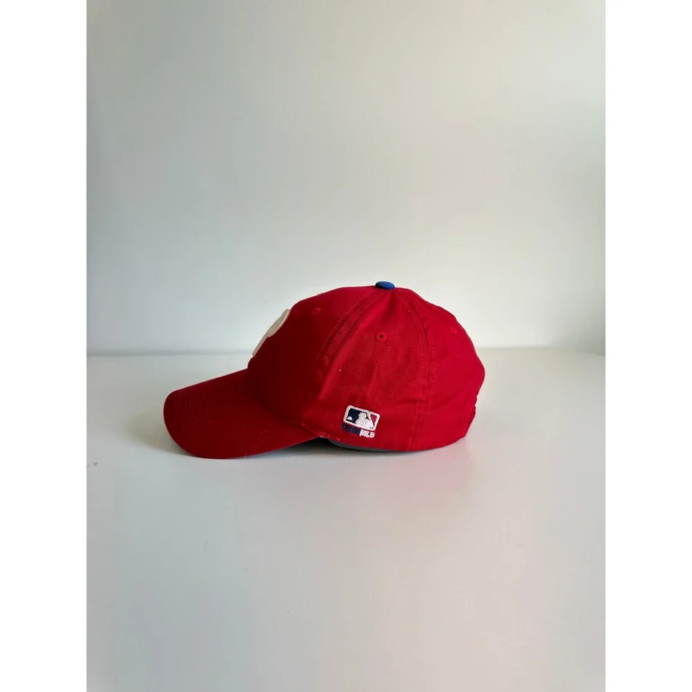 Philadelphia Phillies Youth Hat Red MLB Baseball Cap OC Sports Adjustable Strap